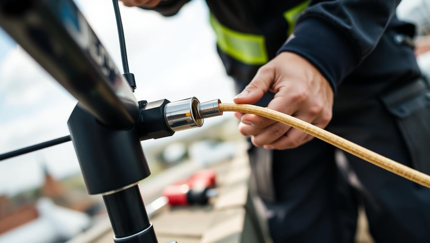 TV Aerial Installation & Repair — London & Surrey — our engineers at work